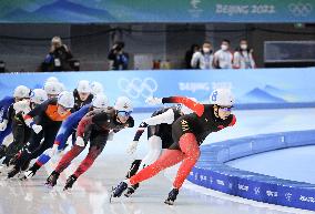 (BEIJING2022)CHINA-BEIJING-OLYMPIC WINTER GAMES-SPEED SKATING-WOMEN'S MASS START-SEMIFINAL (CN)