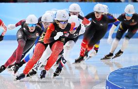 (BEIJING2022)CHINA-BEIJING-OLYMPIC WINTER GAMES-SPEED SKATING-WOMEN'S MASS START-SEMIFINAL (CN)