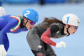 (BEIJING2022)CHINA-BEIJING-OLYMPIC WINTER GAMES-SPEED SKATING-WOMEN'S MASS START (CN)