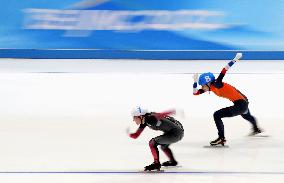 (BEIJING2022)CHINA-BEIJING-OLYMPIC WINTER GAMES-SPEED SKATING-WOMEN'S MASS START (CN)