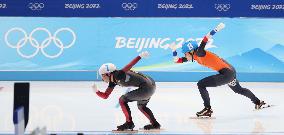 (BEIJING2022)CHINA-BEIJING-OLYMPIC WINTER GAMES-SPEED SKATING-WOMEN'S MASS START (CN)