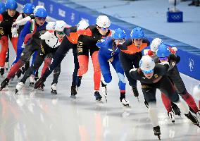 (BEIJING2022)CHINA-BEIJING-OLYMPIC WINTER GAMES-SPEED SKATING-WOMEN'S MASS START (CN)