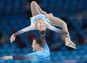 (BEIJING2022)CHINA-BEIJING-OLYMPIC WINTER GAMES-FIGURE SKATING-PAIR SKATING-FREE SKATING (CN)