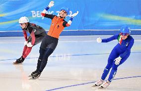 (BEIJING2022)CHINA-BEIJING-OLYMPIC WINTER GAMES-SPEED SKATING-WOMEN'S MASS START (CN)