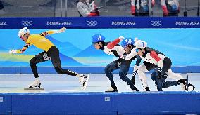 (BEIJING2022)CHINA-BEIJING-OLYMPIC WINTER GAMES-SPEED SKATING-MEN'S MASS START (CN)