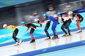 (BEIJING2022)CHINA-BEIJING-OLYMPIC WINTER GAMES-SPEED SKATING-MEN'S MASS START (CN)