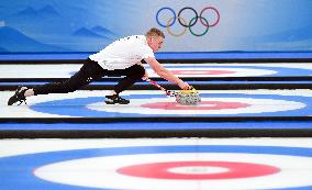 (BEIJING2022)CHINA-BEIJING-OLYMPIC WINTER GAMES-CURLING-MEN'S GOLD MEDAL GAME-GBR VS SWE (CN)