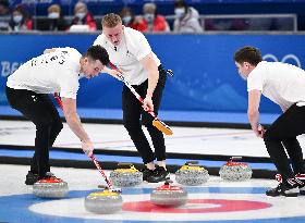 (BEIJING2022)CHINA-BEIJING-OLYMPIC WINTER GAMES-CURLING-MEN'S GOLD MEDAL GAME-GBR VS SWE (CN)