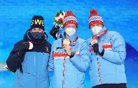 (BEIJING2022)CHINA-ZHANGJIAKOU-OLYMPIC WINTER GAMES-AWARDING CEREMONY-BIATHLON (CN)