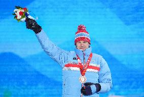 (BEIJING2022)CHINA-ZHANGJIAKOU-OLYMPIC WINTER GAMES-AWARDING CEREMONY-BIATHLON (CN)