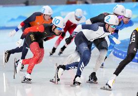 (BEIJING2022)CHINA-BEIJING-OLYMPIC WINTER GAMES-SPEED SKATING-MEN'S MASS START (CN)