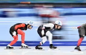 (BEIJING2022)CHINA-BEIJING-OLYMPIC WINTER GAMES-SPEED SKATING-MEN'S MASS START (CN)