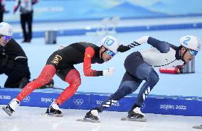 (BEIJING2022)CHINA-BEIJING-OLYMPIC WINTER GAMES-SPEED SKATING-MEN'S MASS START (CN)