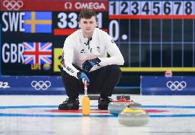 (BEIJING2022)CHINA-BEIJING-OLYMPIC WINTER GAMES-CURLING-MEN'S GOLD MEDAL GAME-GBR VS SWE (CN)