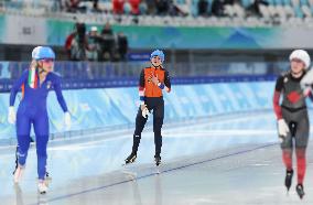 (BEIJING2022)CHINA-BEIJING-OLYMPIC WINTER GAMES-SPEED SKATING-WOMEN'S MASS START (CN)