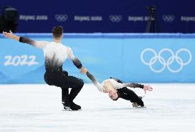 (BEIJING2022)CHINA-BEIJING-OLYMPIC WINTER GAMES-FIGURE SKATING-PAIR SKATING-FREE SKATING (CN)