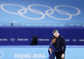 (BEIJING2022)CHINA-BEIJING-OLYMPIC WINTER GAMES-FIGURE SKATING-PAIR SKATING-FREE SKATING (CN)