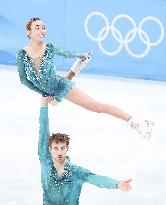 (BEIJING2022)CHINA-BEIJING-OLYMPIC WINTER GAMES-FIGURE SKATING-PAIR SKATING-FREE SKATING (CN)