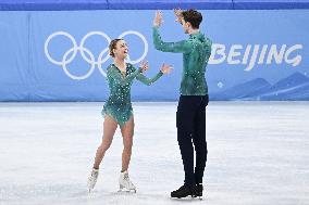 (BEIJING2022)CHINA-BEIJING-OLYMPIC WINTER GAMES-FIGURE SKATING-PAIR SKATING-FREE SKATING (CN)