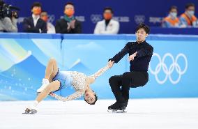 (BEIJING2022)CHINA-BEIJING-OLYMPIC WINTER GAMES-FIGURE SKATING-PAIR SKATING-FREE SKATING (CN)