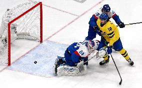 (BEIJING2022)CHINA-BEIJING-OLYMPIC WINTER GAMES-ICE HOCKEY-MEN'S BRONZE MEDAL GAME-SWE VS SVK (CN)