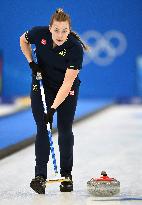 (BEIJING2022)CHINA-BEIJING-OLYMPIC WINTER GAMES-CURLING-WOMEN'S BRONZE MEDAL GAME-SWE VS SUI (CN)