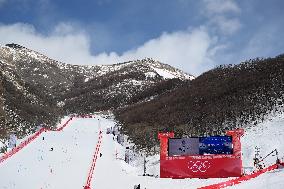 (BEIJING2022)CHINA-BEIJING-OLYMPIC WINTER GAMES-ALPINE SKIING-MIXED TEAM PARALLEL-CANCELLATION (CN)