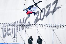 (BEIJING2022)CHINA-ZHANGJIAKOU-OLYMPIC WINTER GAMES-FREESTYLE SKIING-MEN'S FREESKI HALFPIPE-FINAL(CN)