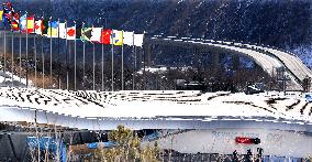 (XHTP)(BEIJING2022)CHINA-BEIJING-OLYMPIC WINTER GAMES-BOBSLEIGH-4-MEN-HEAT(CN)