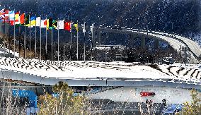 (XHTP)(BEIJING2022)CHINA-BEIJING-OLYMPIC WINTER GAMES-BOBSLEIGH-4-MEN-HEAT(CN)