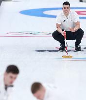 (BEIJING2022)CHINA-BEIJING-OLYMPIC WINTER GAMES-CURLING-MEN'S GOLD MEDAL GAME-GBR VS SWE (CN)