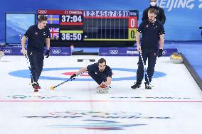 (BEIJING2022)CHINA-BEIJING-OLYMPIC WINTER GAMES-CURLING-MEN'S GOLD MEDAL GAME-GBR VS SWE (CN)