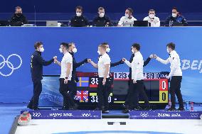 (XHTP)(BEIJING2022)CHINA-BEIJING-OLYMPIC WINTER GAMES-CURLING-MEN'S GOLD MEDAL GAME-GBR VS SWE (CN)