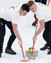 (BEIJING2022)CHINA-BEIJING-OLYMPIC WINTER GAMES-CURLING-MEN'S GOLD MEDAL GAME-GBR VS SWE (CN)