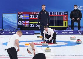 (BEIJING2022)CHINA-BEIJING-OLYMPIC WINTER GAMES-CURLING-MEN'S GOLD MEDAL GAME-GBR VS SWE (CN)