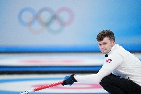 (BEIJING2022)CHINA-BEIJING-OLYMPIC WINTER GAMES-CURLING-MEN'S GOLD MEDAL GAME-GBR VS SWE (CN)