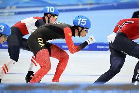 (BEIJING2022)CHINA-BEIJING-OLYMPIC WINTER GAMES-SPEED SKATING-MEN'S MASS START-SEMIFINAL (CN)