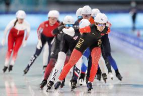 (BEIJING2022)CHINA-BEIJING-OLYMPIC WINTER GAMES-SPEED SKATING-WOMEN'S MASS START (CN)