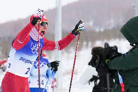 (XHTP)(BEIJING2022)CHINA-ZHANGJIAKOU-OLYMPIC WINTER GAMES-CROSS-COUNTRY SKIING-MEN'S 50KM MASS START FREE (CN)