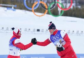 (XHTP)(BEIJING2022)CHINA-ZHANGJIAKOU-OLYMPIC WINTER GAMES-CROSS-COUNTRY SKIING-MEN'S 50KM MASS START FREE (CN)