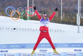 (XHTP)(BEIJING2022)CHINA-ZHANGJIAKOU-OLYMPIC WINTER GAMES-CROSS-COUNTRY SKIING-MEN'S 50KM MASS START FREE (CN)