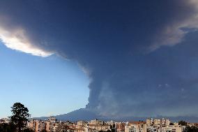 ITALY-CATANIA-ETNA VOLCANO-ERUPTION