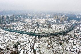 CHINA-GUIZHOU-GUIYANG-SNOW-ALERT (CN)