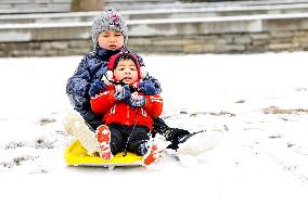 CHINA-GUIZHOU-GUIYANG-SNOW-ALERT (CN)