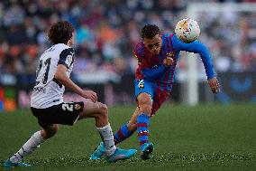 (SP)SPAIN-VALENCIA-FOOTBALL-SPANISH LEAGUE-VALENCIA VS BARCELONA