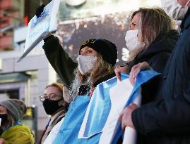 Anti-Russia protest in Tokyo