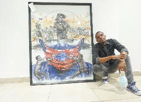 ZAMBIA-LUSAKA-ARTIST