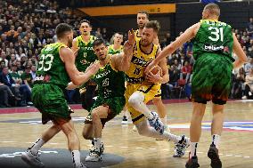 (SP)BOSNIA AND HERZEGOVINA-TUZLA-BASKETBALL-FIBA-BiH VS LITHUANIA