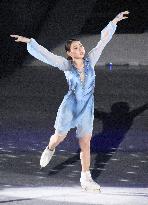 Figure skater Rika Kihira at ice show