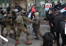 MIDEAST-HEBRON-CLASHES